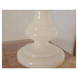 Vintage 22" Kerosene Oil Table Lamp