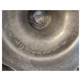 Vintage Wilton Armetale 11 1/2" Pewter Cake Plate with Pedestal Stand / Queen Anne design