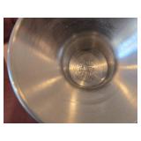 Lot of (2) Vintage Pewter Matching Candleholders (Norway)