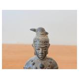 5 1/2" Brass/Bronze Southeast Buddha Figurine