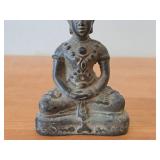 5 1/2" Brass/Bronze Southeast Buddha Figurine