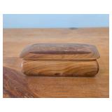 Keepsake Box - Cherry/Macawood/Maple Wood 6" x 3 1/2" x 1 1/2"