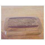 Keepsake Box - Cherry/Macawood/Maple Wood 6" x 3 1/2" x 1 1/2"