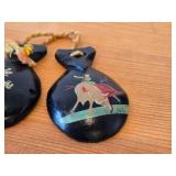 Lot of (2) Spanish Castanets used in Flamenco Music and Dancing