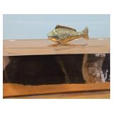 Vintage Copper Fish Poacher with Brass Handles 20" x 6 1/4" x 5 1/2"