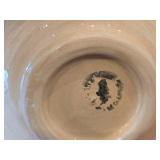Lot of (2) Hand painted Ceramic Bowls 9"Dx2-1/4", 10-1/2"x3-1/4"