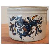 Vintage Ceramic Stoneware Crock 5" x 7"