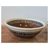 Lot of (2) Handcrafted Ceramic Bowls (Signed) 2 3/4" x 7 1/2"