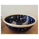 Lot of (2) Handcrafted Ceramic Bowls (Signed) 2 3/4" x 7 1/2"