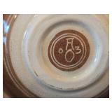 Lot of (2) Handcrafted Ceramic Bowls (Signed) 2 3/4" x 7 1/2"