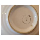 Lot of (3) Hand painted Ceramic Bowls 9"Dx2-1/2", 9"Dx2-1/4", 7-3/4"Dx2-1/2"