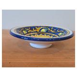 Lot of (3) Hand painted Ceramic Bowls 9"Dx2-1/2", 9"Dx2-1/4", 7-3/4"Dx2-1/2"