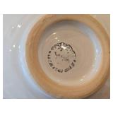 Lot of (3) Hand painted Ceramic Bowls 9"Dx2-1/2", 9"Dx2-1/4", 7-3/4"Dx2-1/2"