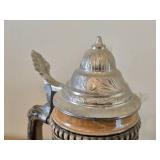 Vintage 9" Rare London Relief Big Ben Queens Guava Tower Bridge and Soldier Beer Stein
