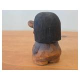 Vintage 5" Troll theme Hand-carved Wooden Figurine by Swedish Carver Bengt Brask (Signed)