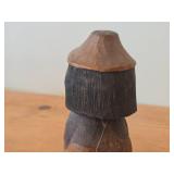 Vintage 7 1/2" Troll theme Hand-carved Wooden Figurine by Swedish Carver Bengt Brask (Signed)