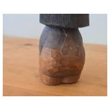 Vintage 7 1/2" Troll theme Hand-carved Wooden Figurine by Swedish Carver Bengt Brask (Signed)