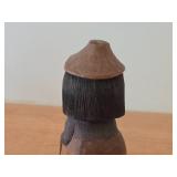 Vintage 7 1/2" Troll theme Hand-carved Wooden Figurine by Swedish Carver Bengt Brask (Signed)