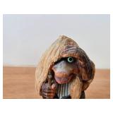 Vintage 6 1/2" Troll theme Hand carved Wood Figurine / Norwegian Folk Art style
