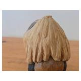 Vintage 6 1/2" Troll theme Hand carved Wood Figurine / Norwegian Folk Art style