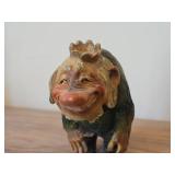 Vintage 6" Troll King theme Hand carved Wood Figurine by Henning Engelsen (Norway)