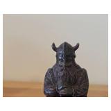4 1/2" Viking theme Hand painted Resin Decorative Figurine