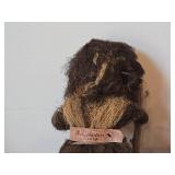 Lot of (2) Troll theme Handmade in Natural Materials Figurines by Rendalen (Signed) (1978) / Folk Art style