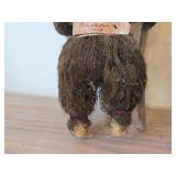 Lot of (2) Troll theme Handmade in Natural Materials Figurines by Rendalen (Signed) (1978) / Folk Art style