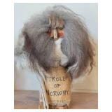 12" Troll of Norway theme Handmade with Real Fur Figurine