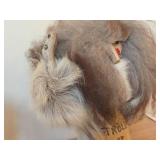12" Troll of Norway theme Handmade with Real Fur Figurine