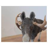Handcrafted Needle-felted Moose Sculpture