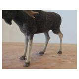 Handcrafted Needle-felted Moose Sculpture