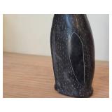 8 1/2" Cat theme Hand carved Kissi Soapstone Figurine