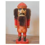 Vintage 12" Nutcracker The King theme Wooden Figurine by Peterson Design (West Germany)