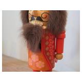 Vintage 12" Nutcracker The King theme Wooden Figurine by Peterson Design (West Germany)