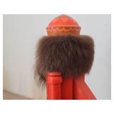 Vintage 12" Nutcracker The King theme Wooden Figurine by Peterson Design (West Germany)