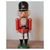 Vintage 13" Erzgebirge Nutcracker Soldier theme Handcrafted Wood Figurine by Expertic Cooperative (GDR (East Germany))