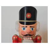 Vintage 13" Erzgebirge Nutcracker Soldier theme Handcrafted Wood Figurine by Expertic Cooperative (GDR (East Germany))