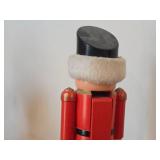Vintage 13" Erzgebirge Nutcracker Soldier theme Handcrafted Wood Figurine by Expertic Cooperative (GDR (East Germany))