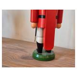 Vintage 13" Erzgebirge Nutcracker Soldier theme Handcrafted Wood Figurine by Expertic Cooperative (GDR (East Germany))