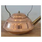 Solid Copper Tea Pot by Copper Craft Guild from Taunton Mass.
