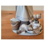 Vintage 8" Llandro Porcelain Sculpture titled Playful Kittens by Juan Huerta #5232