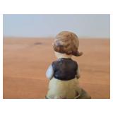 Vintage 4 1/2" Goebel Hummel Busy Student Figurine #367 Hand painted in Germany