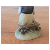 Vintage 4 1/2" Goebel Hummel Busy Student Figurine #367 Hand painted in Germany