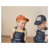 Vintage Country Store Limited Edition Porcelain You Been Farming Long? Figurine