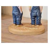 Vintage Country Store Limited Edition Porcelain You Been Farming Long? Figurine