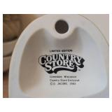 Vintage Country Store Limited Edition Porcelain You Been Farming Long? Figurine