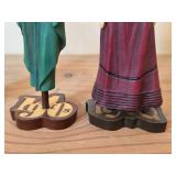 Lot of (3) Figurines - by Stacy Bums The Latest Thing Collection - titled  Afternoon Stroll, Fabulous Folds, Contemporary Grace