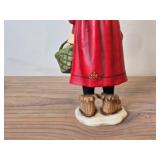 10 1/2" Genuine Norwegian Design Figurine Apple Girl by Carl Larson for Candy Design (Norway)