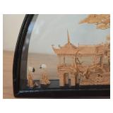 Chinese Cork Diorama / Sculpture